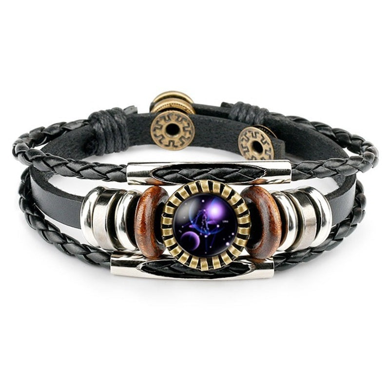 Spacewallart Zodiac Sign Bracelet, stylish accessories featuring zodiac symbols on a sleek bracelet design.