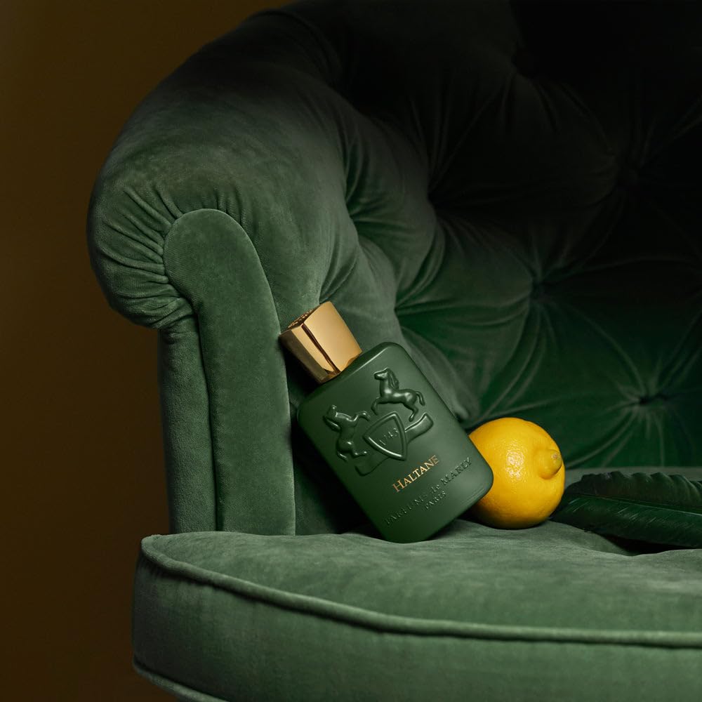 Parfums de Marly Haltane luxury oud and leather parfum bottle, 125 ml, with elegant design, showcasing the fragrance's opulent qualities.