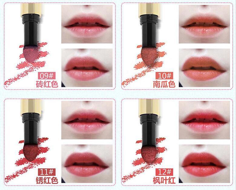 Spacewallart Powder Matte Lipstick in a sleek tube, showcasing rich, vibrant color with a smooth matte finish.