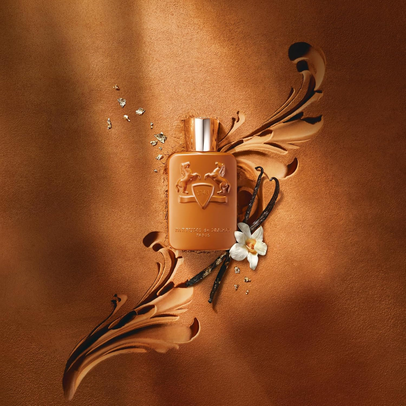 Parfums de Marly Althaïr amber vanilla woody parfum in a 125ml bottle, featuring elegant packaging and luxurious scent.