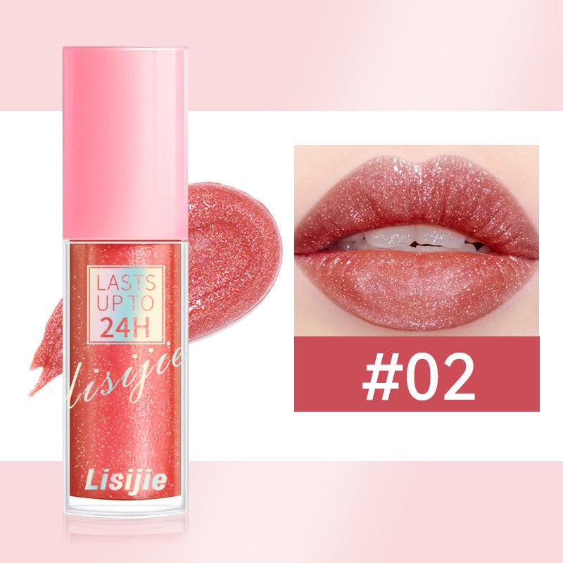 Full English lipstick by Spacewallart, showcasing a vibrant, high-shine lip color in a sleek tube.