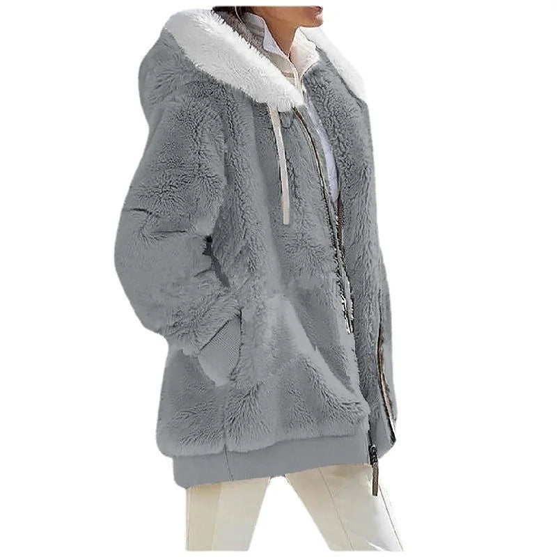 Cashi Hoodie by Spacewallart, stylish casual hoodie with a comfortable fit and graphic design, shown in a front view image.