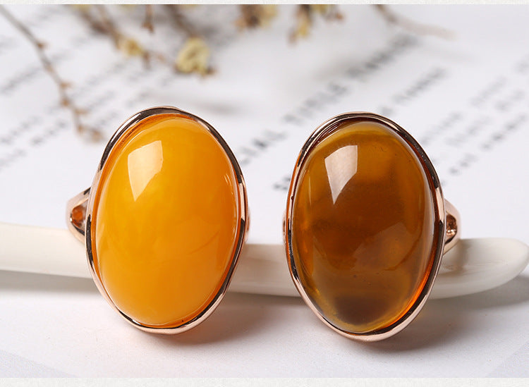 Fashion beeswax rings by Spacewallart, stylish accessories featuring natural beeswax material and unique design details.