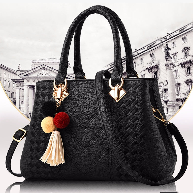 Elegant ladies luxury handbag by Spacewallart featuring sleek design and high-quality accessories for stylish women.