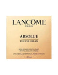 Lancôme Absolue The Eye Cream Revitalizing in 0.7 oz jar, featuring luxurious skincare for revitalized, youthful-looking eyes.