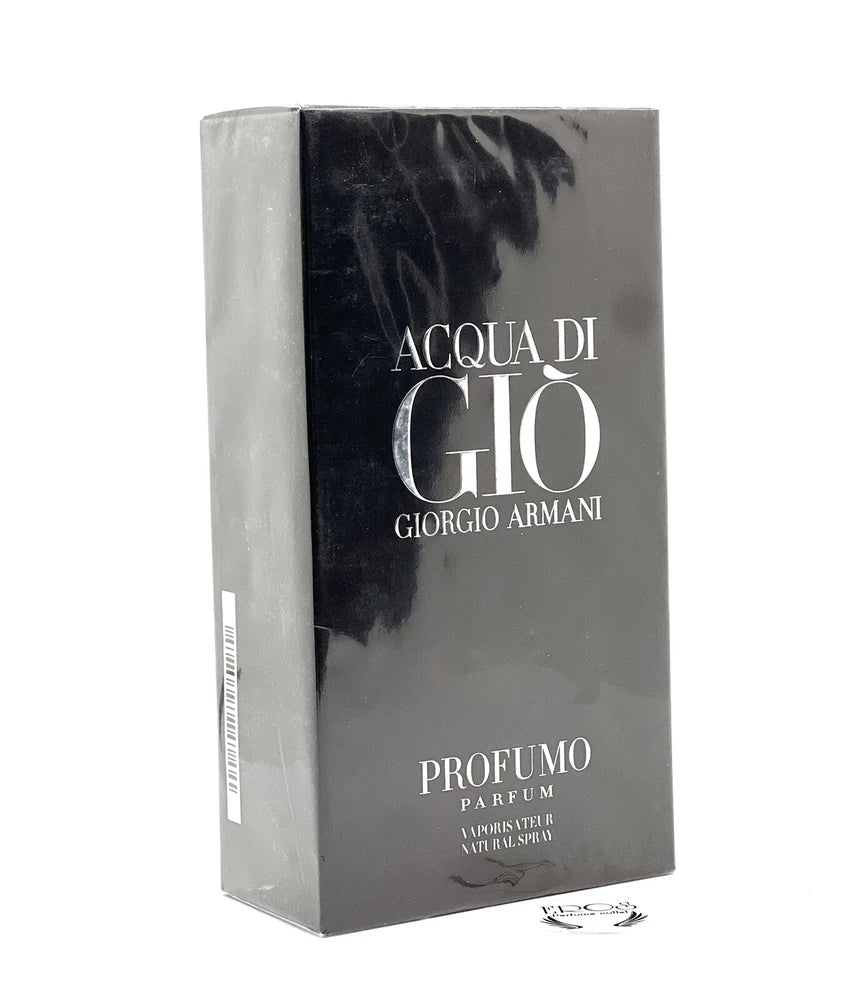 Giorgio Armani Acqua Di Gio Profumo Eau de Parfum for Men in 6.08 oz bottle with vintage batch, sealed and unopened.