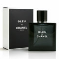 Sealed box of Bleu de Chanel Eau de Toilette for Men in 3.4 oz / 100 ml bottle, with the classic fragrance packaging.