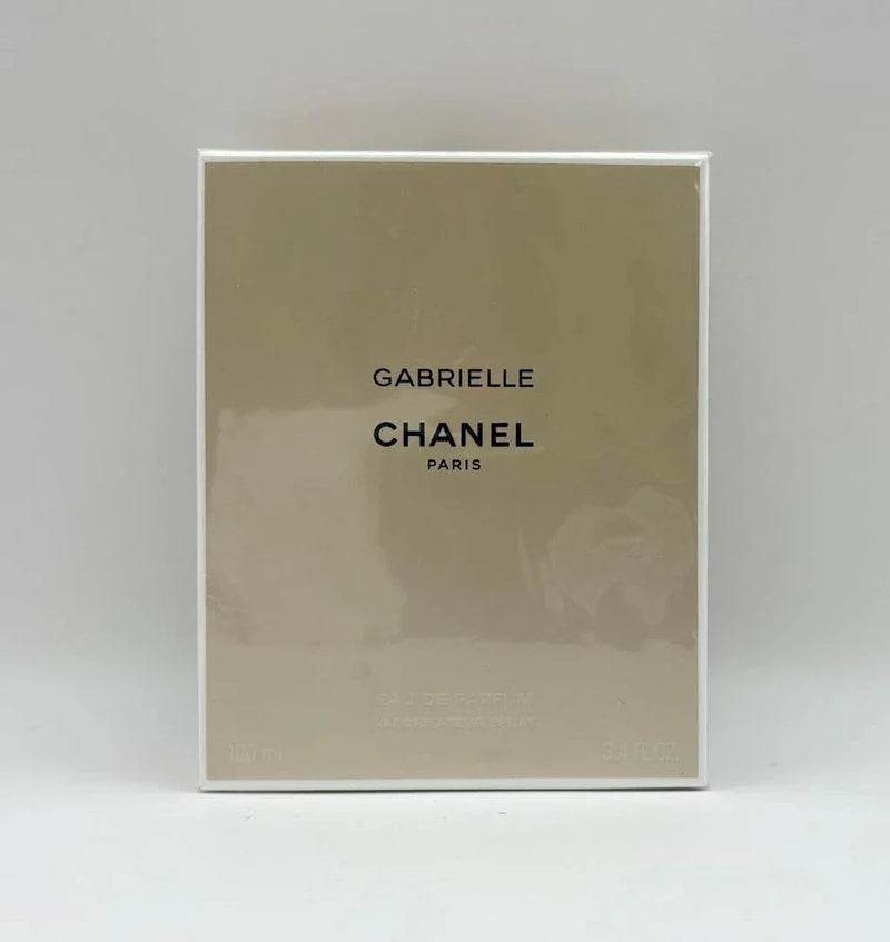 Chanel Gabrielle Eau de Parfum for Women in 3.4 oz bottle, elegant fragrance with a sleek design and floral accents.
