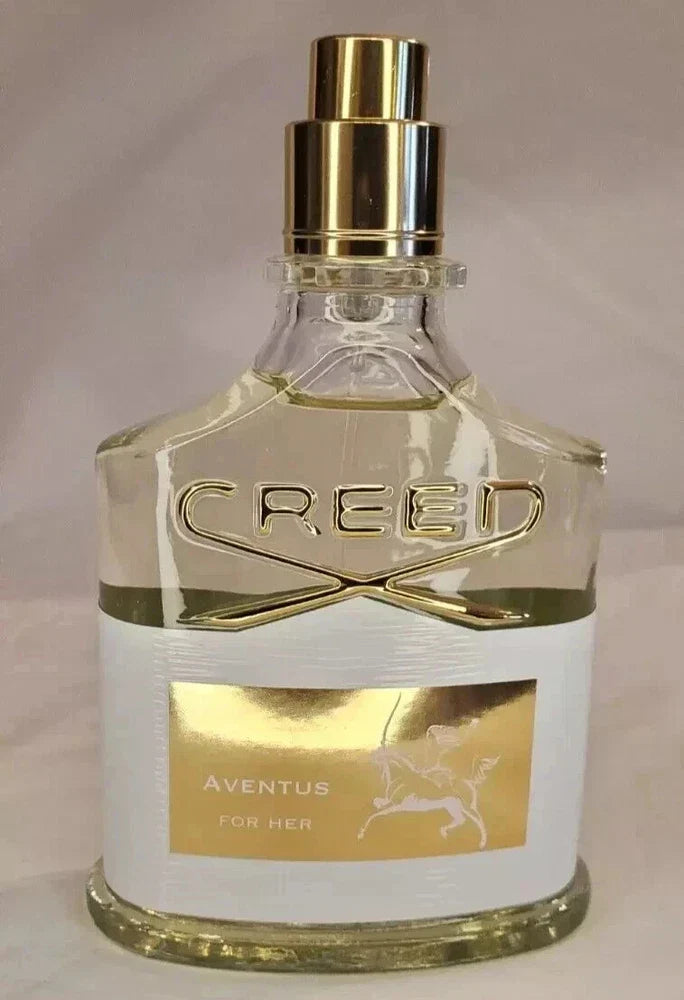 Creed Aventus for Her Eau de Parfum for Women 75ml bottle, authentic fragrance in a sleek, elegant box.