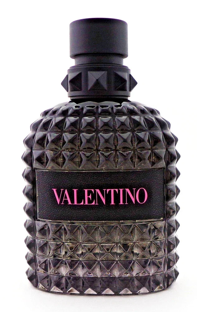 Valentino Uomo Born In Roma Eau de Toilette for Men in 3.4 oz bottle, sleek packaging, ideal for stylish men's fragrance collection
