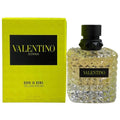 Valentino Donna Born In Roma Yellow Dream Eau de Parfum for Women in 3.4 oz bottle, featuring a sleek design and vibrant yellow accents.