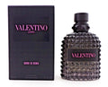 Valentino Uomo Born In Roma Eau de Toilette for Men bottle, 3.4 oz, featuring sleek packaging and elegant design.