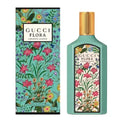Gucci Flora Gorgeous Jasmine Eau de Parfum for Women in a 3.3 oz bottle, featuring floral design and elegant packaging.