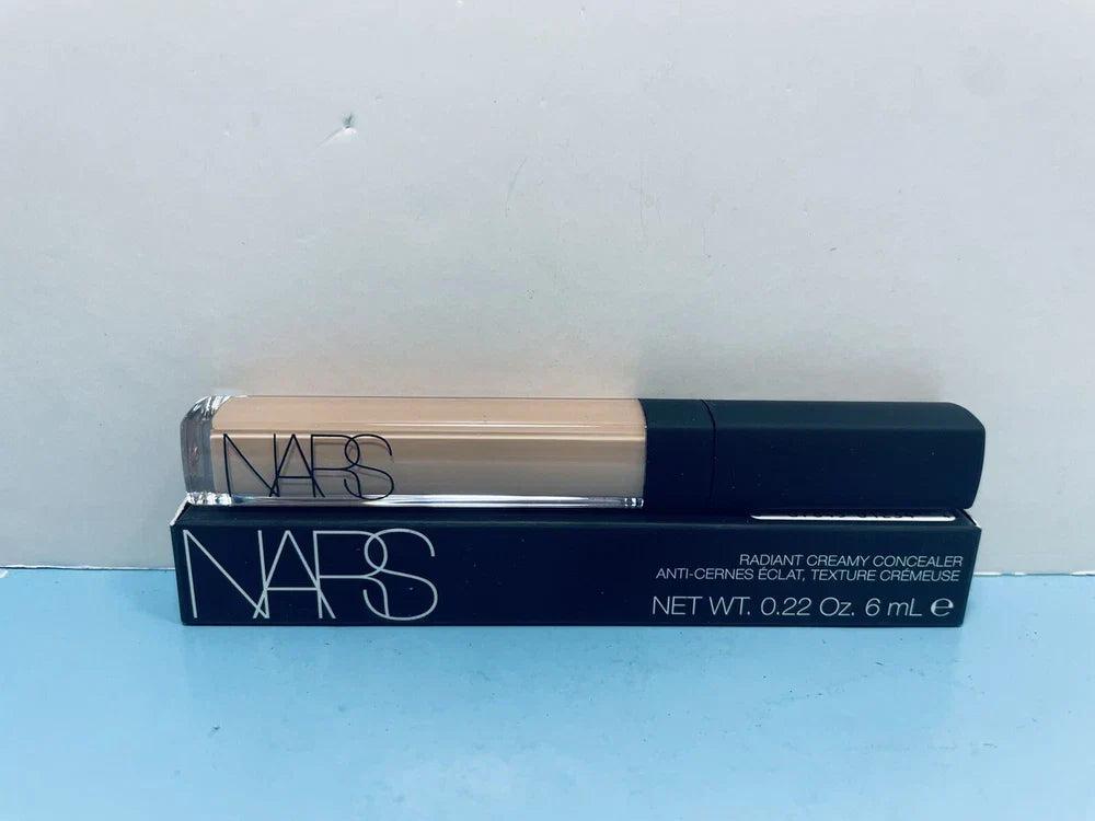 NARS Radiant Creamy Concealer in shade Custard, medium 1, 0.22 oz, with creamy texture and smooth application.
