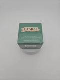 Spacewallart La Mer The Eye Concentrate 0.5 oz beauty product in a sleek jar, designed for nourishing and hydrating sensitive eye areas.