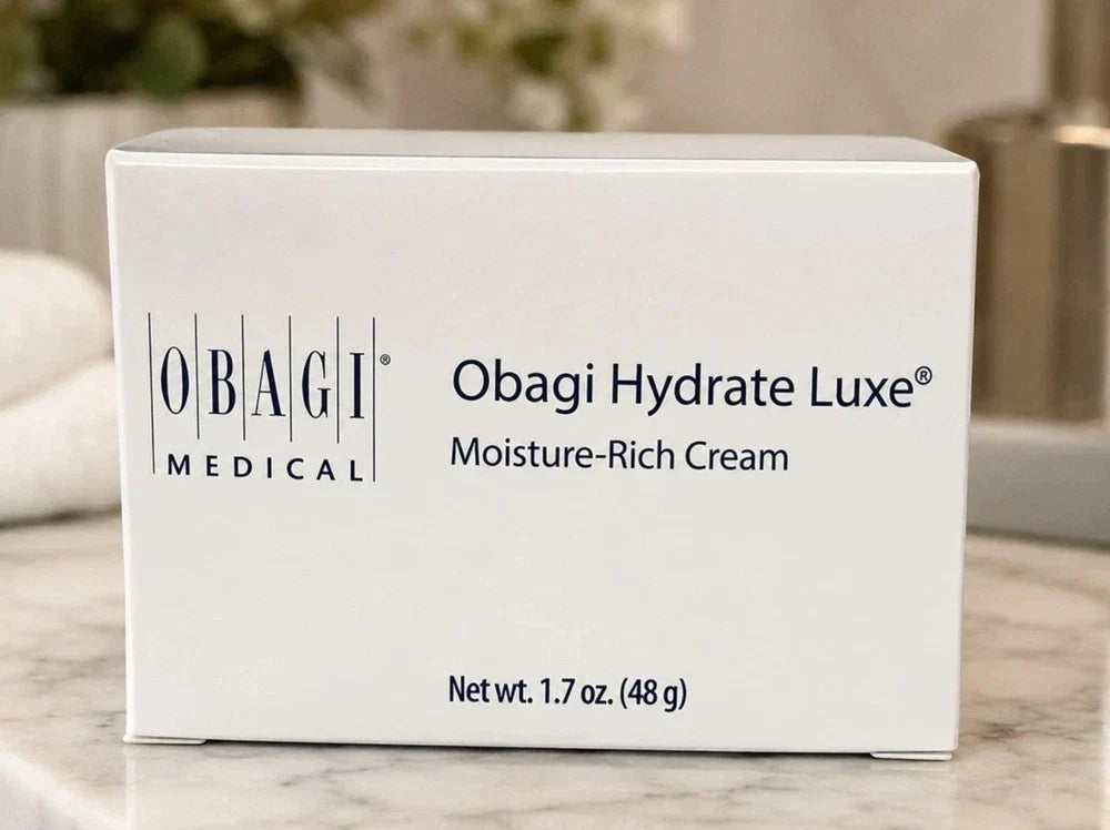 Obagi Hydrate Luxe Moisture-Rich Face Cream by Spacewallart, 1.7 oz, with deep hydration and anti-aging benefits.