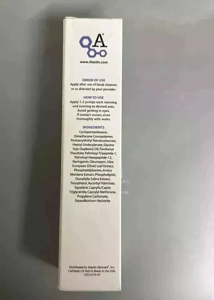 Alastin Skincare Regenerating Skin Nectar in a 1 fl oz bottle, featuring the product label and clear glass container.