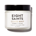 Spacewallart Eight Saints Cloud Whip Vitamin C face moisturizer in a 2 oz jar, natural and organic day cream for radiant skin.