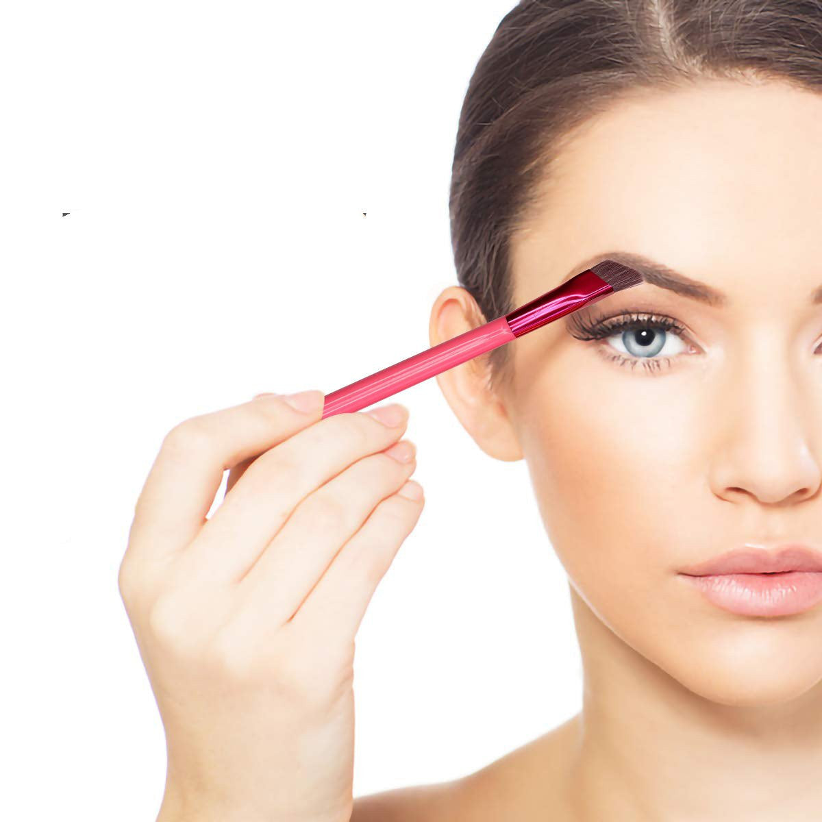 Spacewallart Wild Eyebrow Brush Artifact makeup tool with natural bristles, designed for precise eyebrow grooming and shaping.
