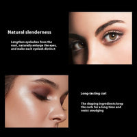 Spacewallart waterproof thick curling smudge beauty makeup showcasing bold, voluminous lashes with a smooth, smudged eyeliner look.