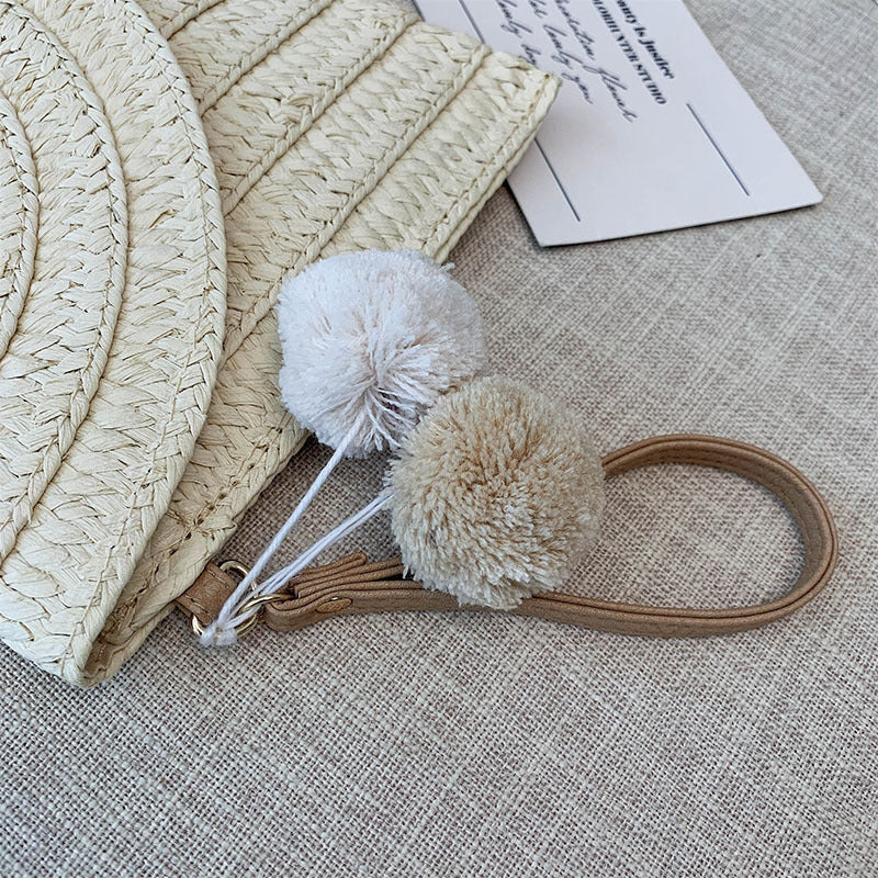 Hand woven bag from Spacewallart, showcasing natural fibers and intricate craftsmanship, perfect as a stylish accessories piece.