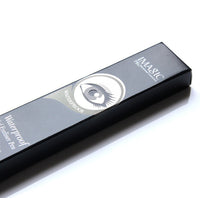 Black waterproof eyeliner pen pencil from Spacewallart, showing a sleek, precise beauty makeup tool on a white background.