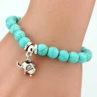 Vintage turquoise bracelet from Spacewallart, showcasing vibrant stones and intricate beaded design as a stylish accessories piece.