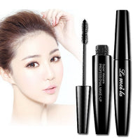 Close-up of Spacewallart Thick Waterproof Mascara wand with bristles for volumizing and lengthening eyelashes.