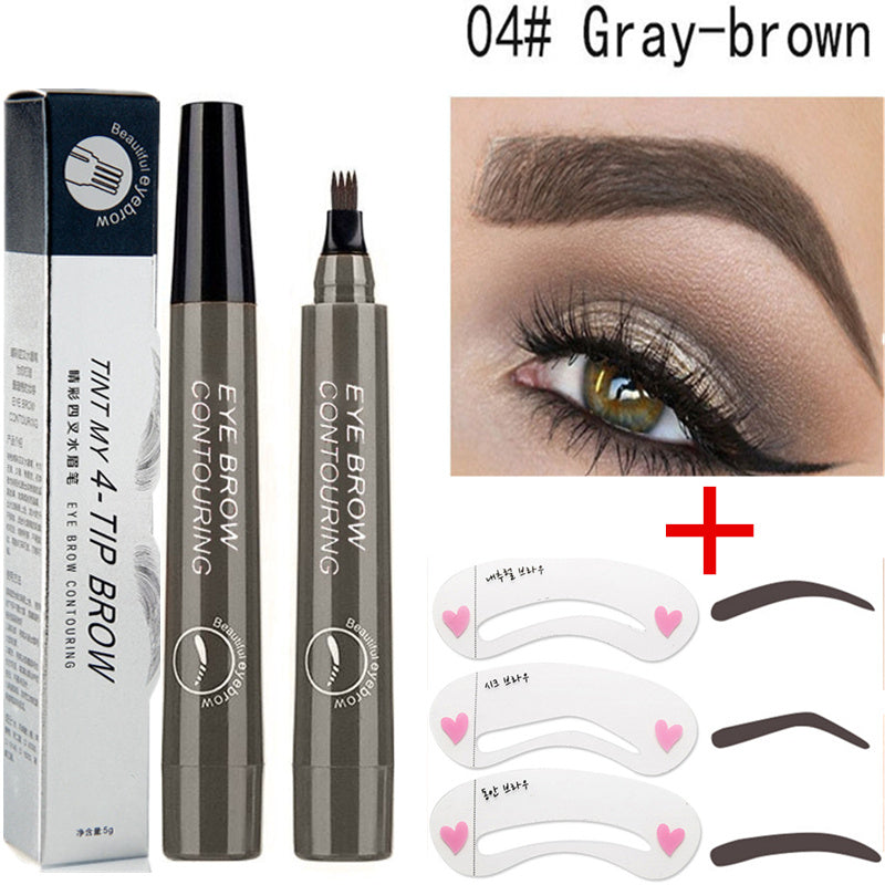 Spacewallart long-lasting liquid eyebrow pencil with a sleek design, perfect for defining and shaping eyebrows naturally.