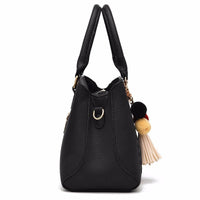 Close-up of a stylish ladies luxury handbag by Spacewallart, showcasing elegant design and high-quality accessories.