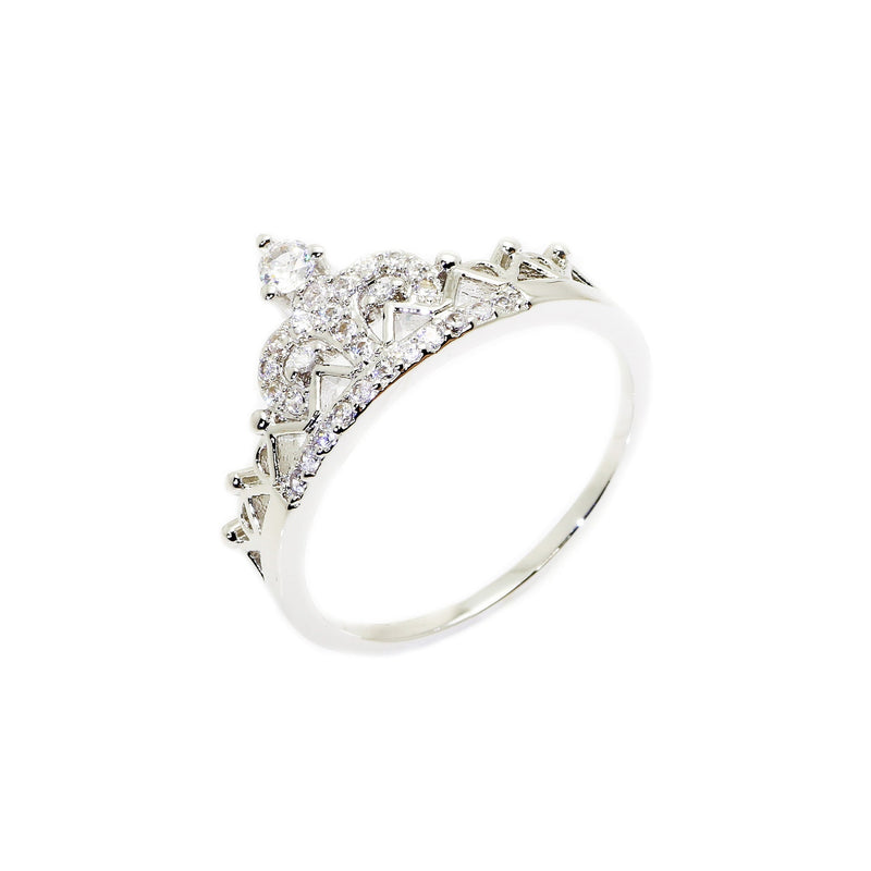 Spacewallart crown rings for women, elegant accessory jewelry featuring intricate crown designs in gold and silver tones.