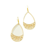 Simple geometric earrings by Spacewallart featuring sleek, modern shapes perfect for stylish accessories or everyday wear.