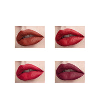 Spacewallart matte lipstick in a sleek tube, showcasing rich, vibrant color and smooth texture for a beauty makeup look.