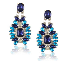 Spacewallart alloy diamond earrings featuring sparkling diamond accents and a sleek, stylish design for elegant accessories.