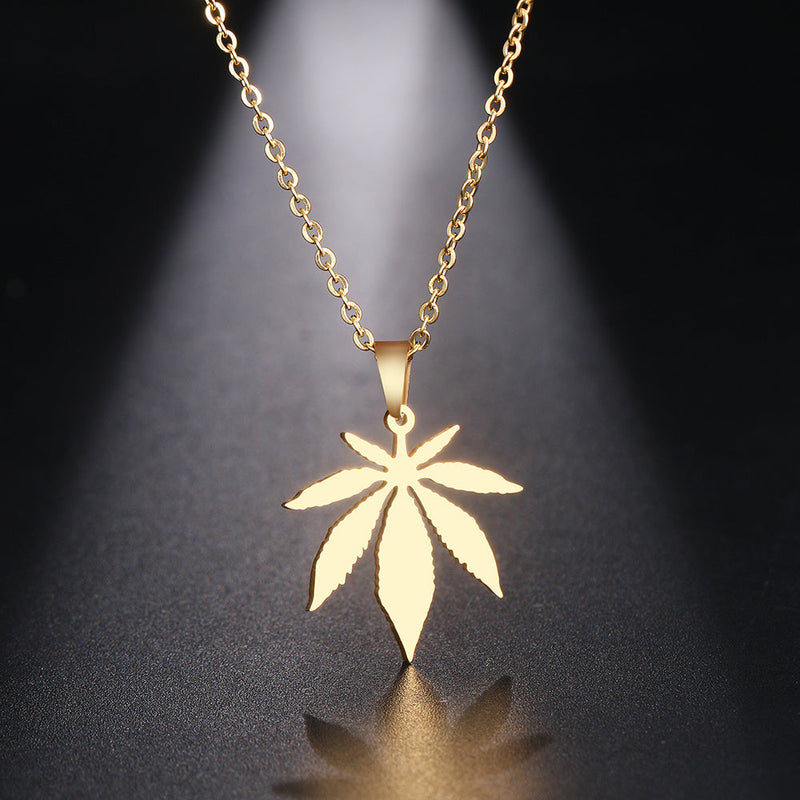 Stainless steel necklace from Spacewallart accessories collection, featuring a sleek and modern design with a polished finish.