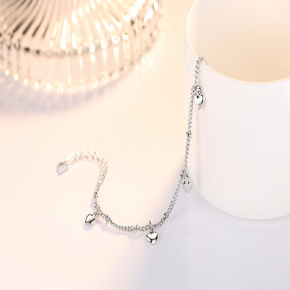 Sterling silver bracelet from Spacewallart with intricate detailing, designed as a stylish accessory for everyday wear.