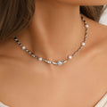 Fashion irregular necklace from Spacewallart featuring unique, asymmetrical design as a stylish accessories piece.