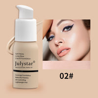Spacewallart liquid concealer and foundation beauty makeup in a sleek bottle, ideal for flawless skin coverage.