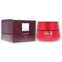 Spacewallart SK-II Skinpower Cream jar showing 2.7 oz (80g) container with sleek design and product label for skincare.