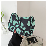 Korean street trend hand-carried bag by Spacewallart featuring stylish accessories with colorful design and modern urban style.