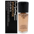 Spacewallart MAC Studio Fix Fluid SPF 15 matte foundation in shade NC27, 1 oz bottle with pump for even skin tone