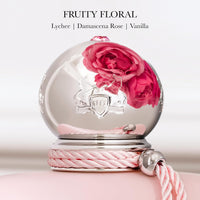 Parfums de Marly Delina floral parfum for women, 75 ml, featuring a elegant bottle with pink floral accents.