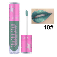 Matte velvet purple lipstick from Spacewallart, showing a close-up of the creamy, rich lipstick bullet in a sleek case.