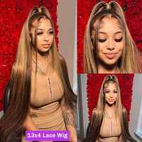 Colored HD lace front human hair wig by Spacewallart, showcasing vibrant hair with natural lace front for a seamless look.