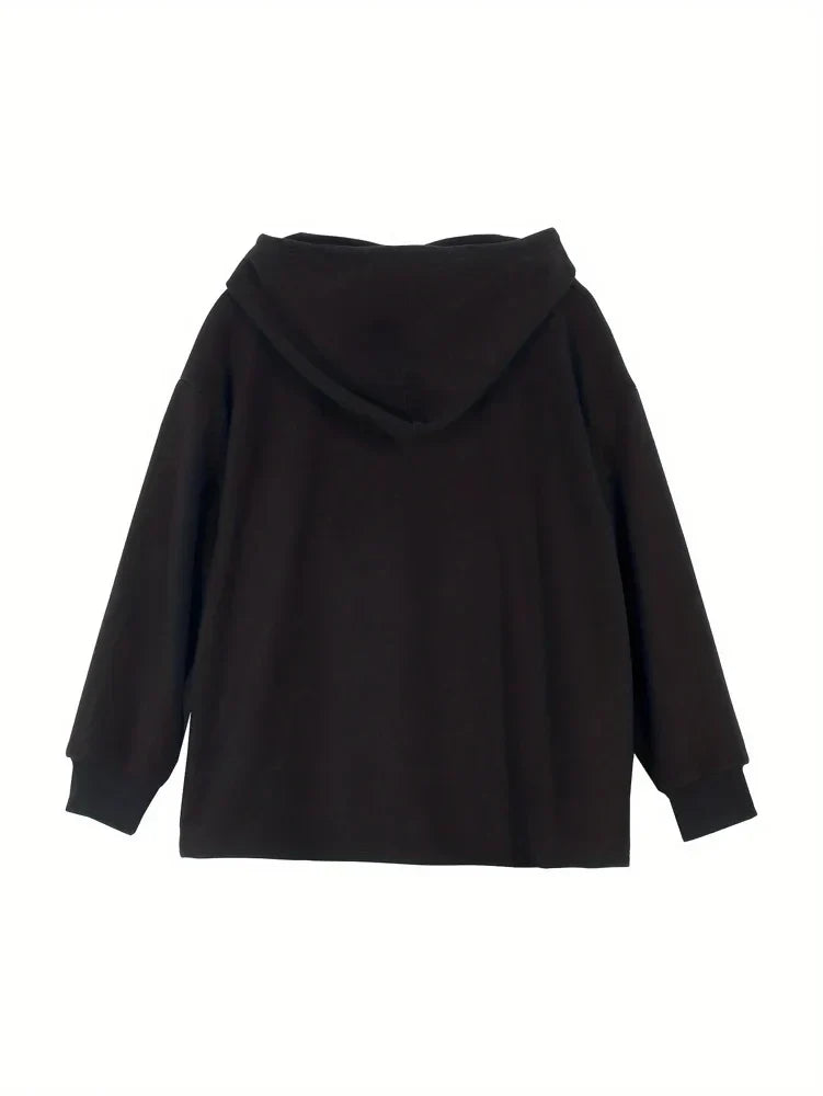 Spacewallart DEFI jacket, stylish apparel with a sleek design, displayed on a hanger against a neutral background.