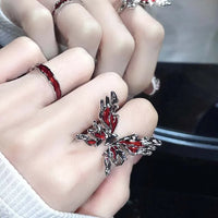 GOTH accessories by Spacewallart, featuring dark, edgy designs with intricate details and bold style elements.