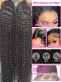 High density loose deep wave curly wig by Spacewallart, showcasing voluminous, natural-looking deep wave hair style