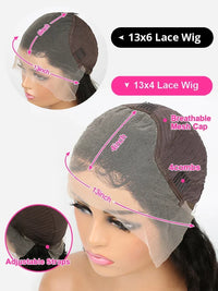 High density loose deep wave curly wig by Spacewallart featuring voluminous, natural-looking deep wave hair style.