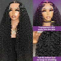 Brazilian deep wave hair wig by Spacewallart showcasing lush, voluminous deep wave curls on a natural hair wig.