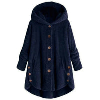 Spacewallart plush hoodie in soft fabric, featuring a cozy, stylish design perfect for casual wear and comfort.